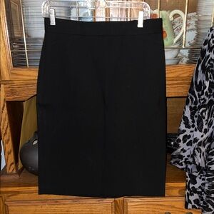 Classic Black Pencil Skirt NWOT